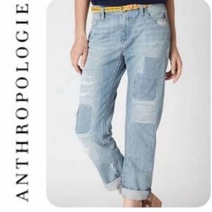 Anthropologie x Holding Horses Patchworked Jeans